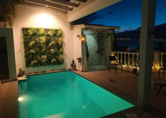 Taoro - Privater Pool Mit Sonnenuntergang & Meerblick Bis Nach La Palma - Ruhige & Zentrale Lage * Puerto de la Cruz (Tenerife)