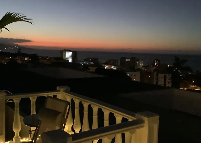 Taoro - Privater Pool Mit Sonnenuntergang & Meerblick Bis Nach La Palma - Ruhige & Zentrale Lage