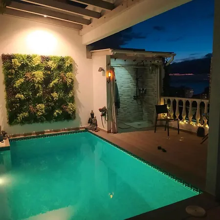 Taoro - Privater Pool Mit Sonnenuntergang & Meerblick Bis Nach La Palma - Ruhige & Zentrale Lage * Puerto de la Cruz (Tenerife)