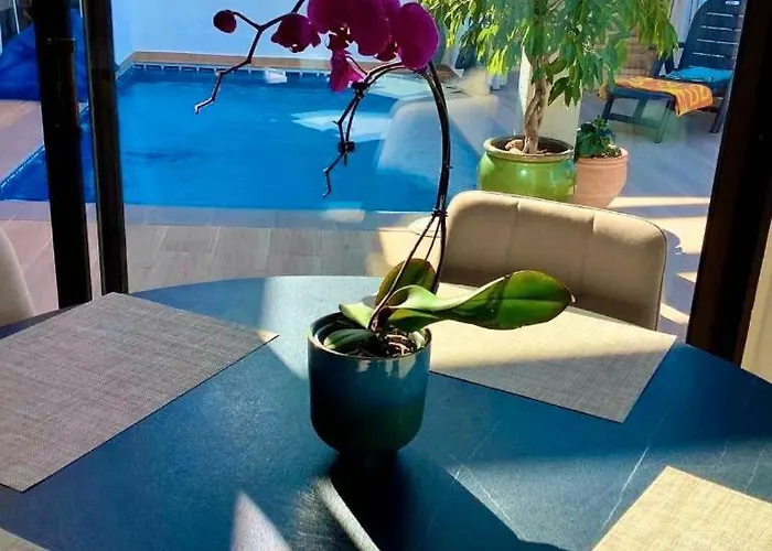 アパート Apartamento Taoro - Private Pool & Sunset Sea View プエルト・デ・ラ・クルス