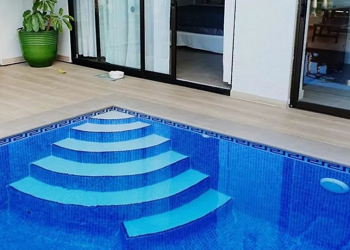 Apartamento Taoro - Private Pool & Sunset Sea View アパート プエルト・デ・ラ・クルス